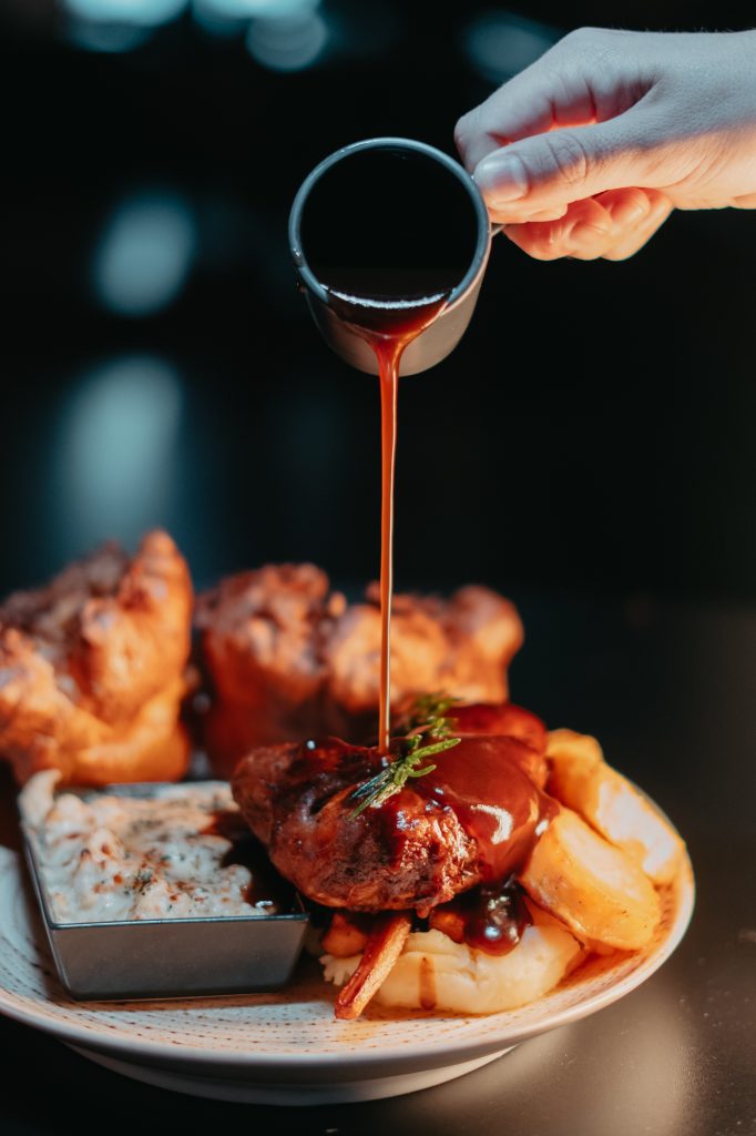 Al Ain 
Sunday Roast experience in Abu Dhabi with traditional carvery and drinks